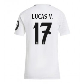 Real Madrid Lucas Vazquez #17 Hemmakläder Dam 2024-25 Kortärmad